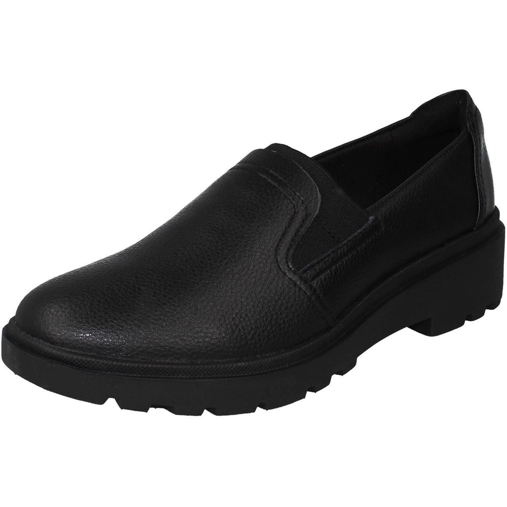 image:imageClarks Womens Calla Ease LoafersBlack Black Leather