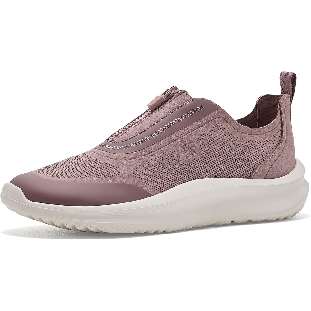 image:imageClarks Womens Solevana Bay SneakersDusty Pink Textile