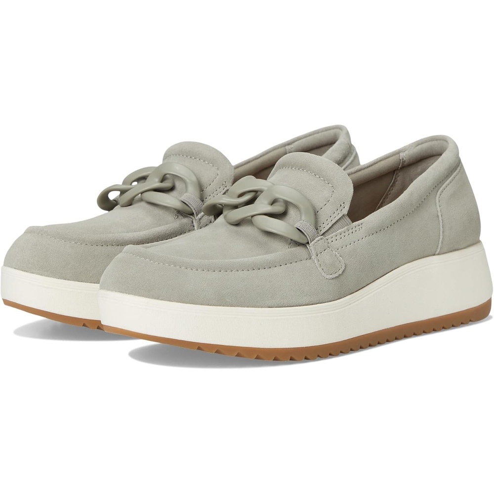 image:imageClarks Womens Zylah May LoafersStone Suede