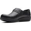 Black Smooth Leather