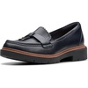 Navy Leather