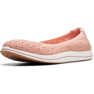 Clarks Women’s Breeze Roam(Peach Textile)