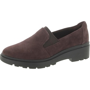 Clarks Women’s Calla Ease Loafers(Burg Suede)