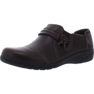 Clarks Women’s Cheyn Madi Pull-On Loafers(Dark Brown)