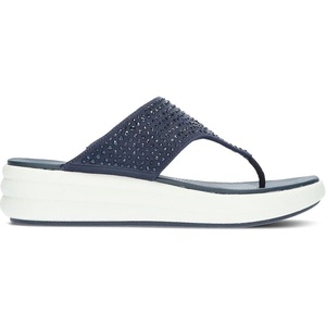Clarks Women’s Drift Jaunt Wedge Sandal(Navy)