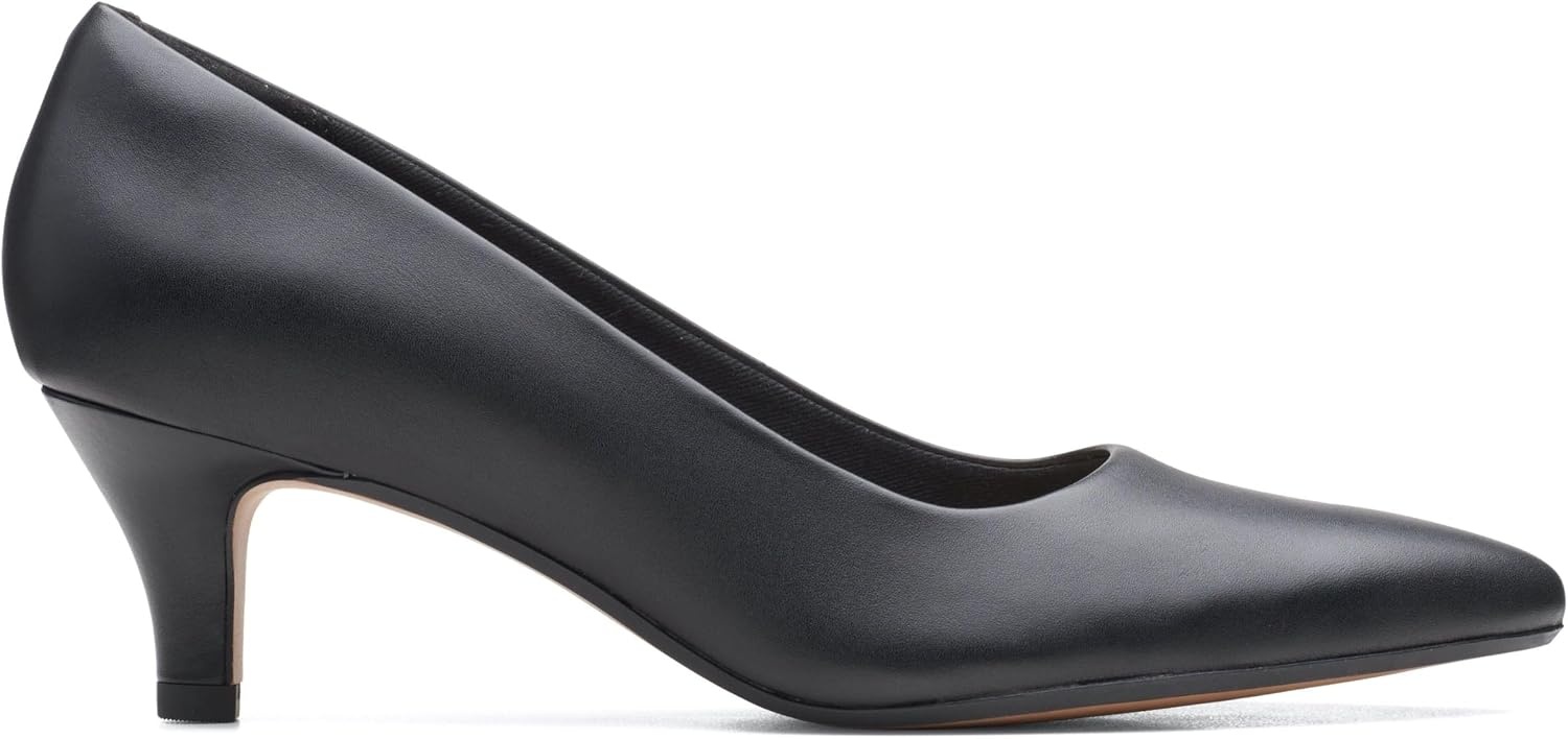 image:imageClarks Womens Linvale Jerica PumpBlack Black Leather