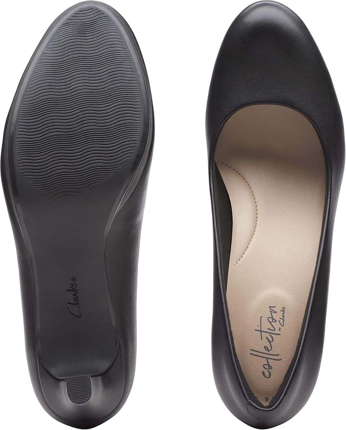 image:imageClarks Womens PumpsBlack Leather