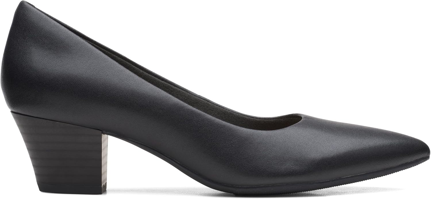 image:imageClarks Womens Teresa StepBlack Leather