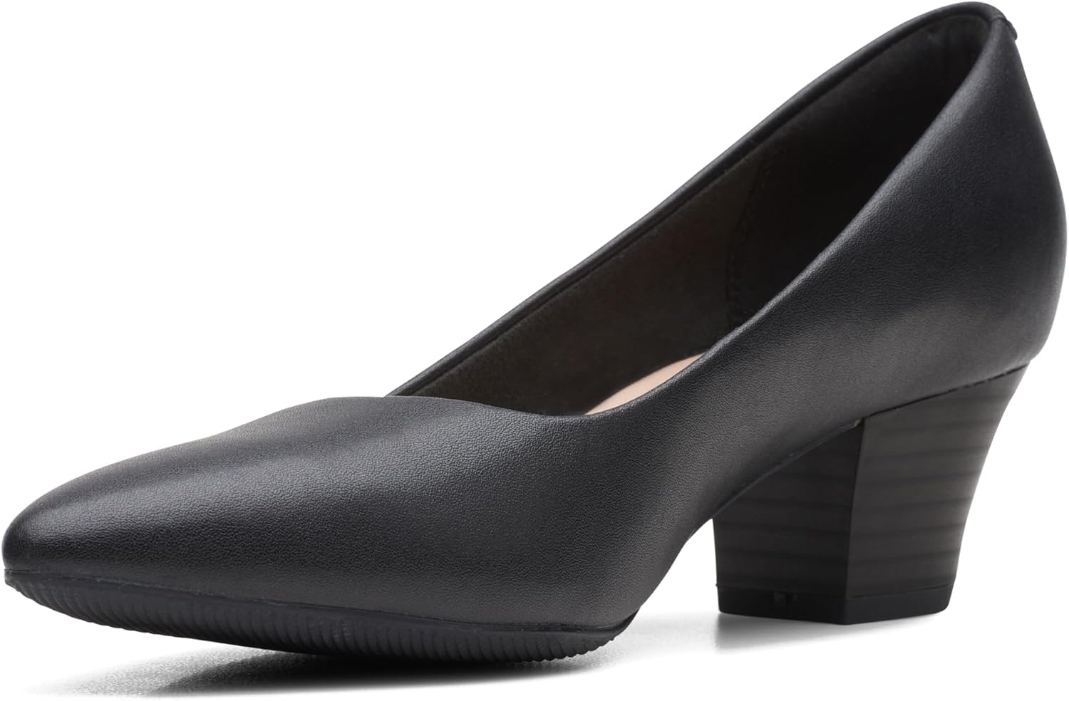 image:imageClarks Womens Teresa StepBlack Leather