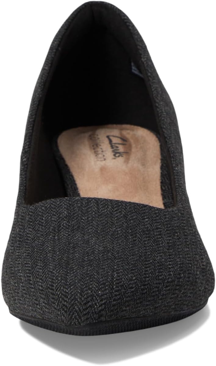 image:imageClarks Womens Teresa StepBlack Tweed Combi