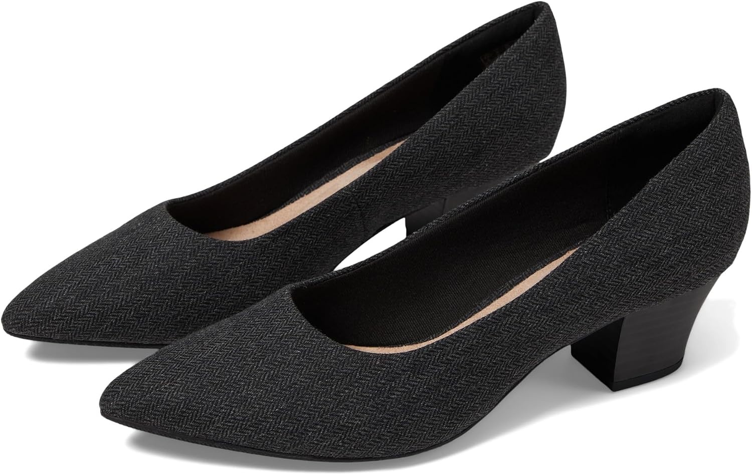 image:imageClarks Womens Teresa StepBlack Tweed Combi