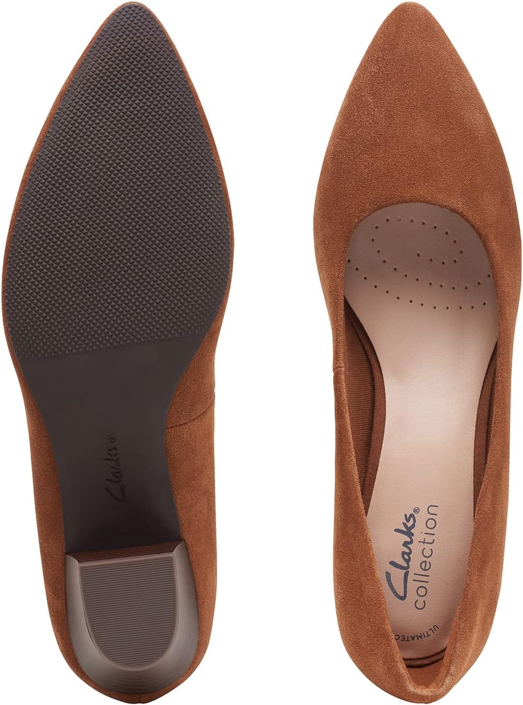 image:imageClarks Womens Teresa StepDark Tan S