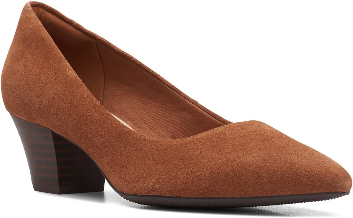 image:imageClarks Womens Teresa StepDark Tan S