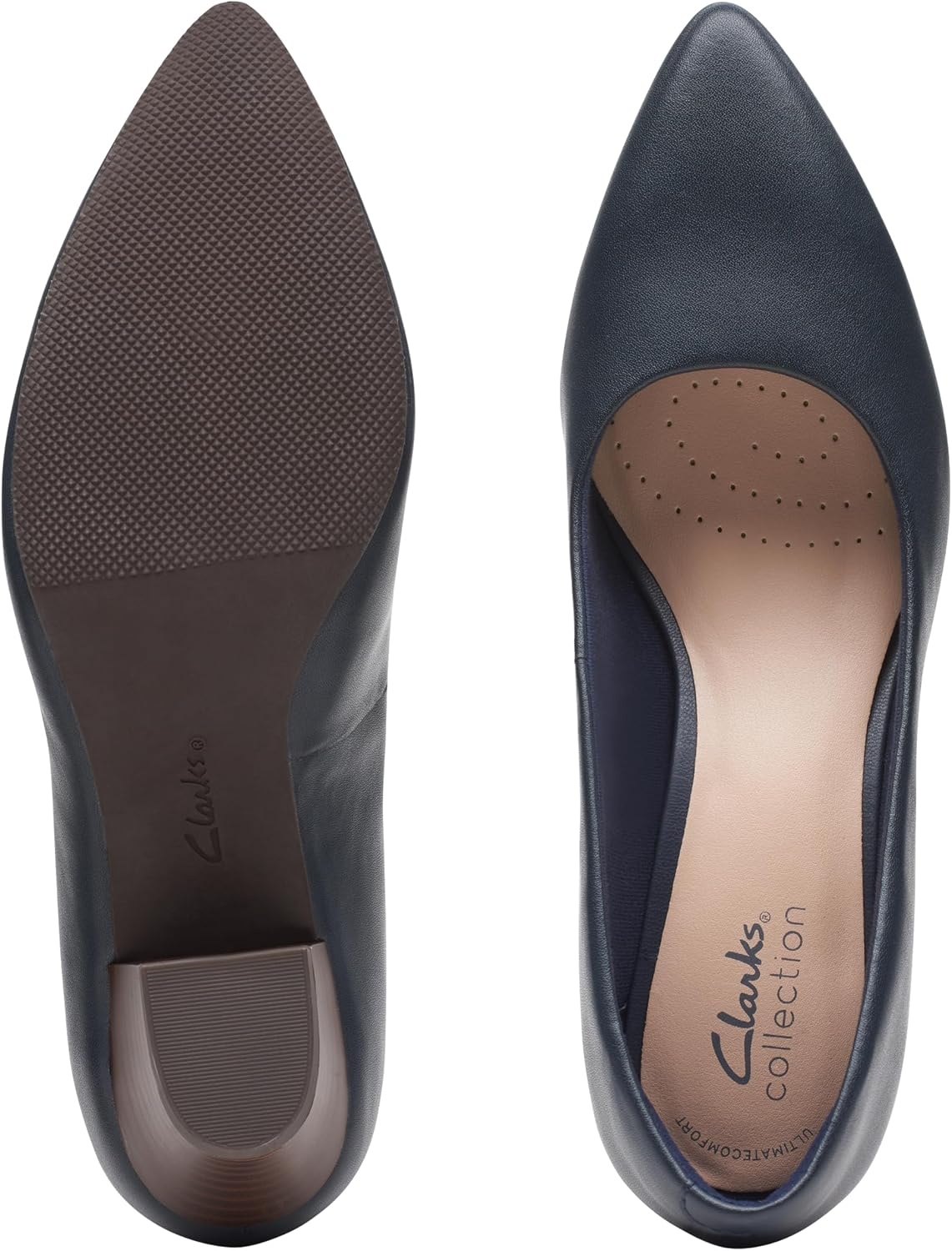 image:imageClarks Womens Teresa StepNavy Leather
