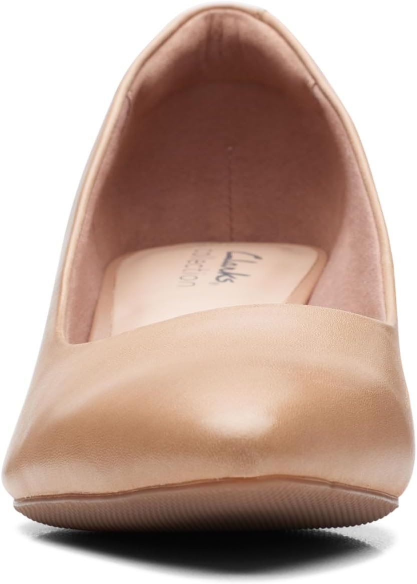 image:imageClarks Womens Teresa StepWarm Beige Leather