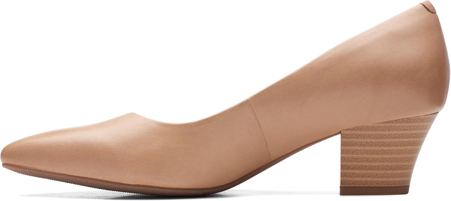 image:imageClarks Womens Teresa StepWarm Beige Leather