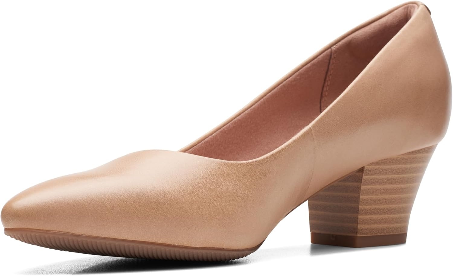 image:imageClarks Womens Teresa StepWarm Beige Leather