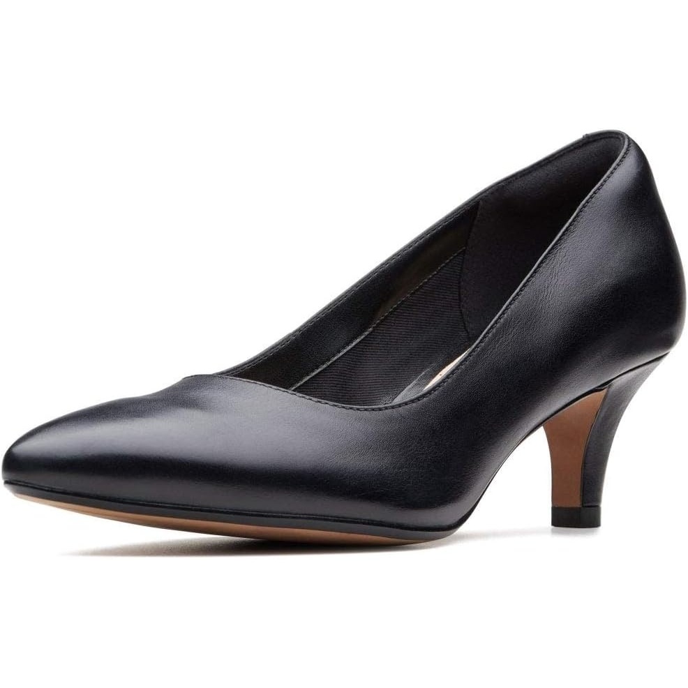 image:imageClarks Womens Linvale Jerica PumpBlack Black Leather