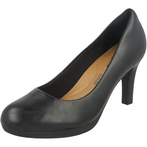Clarks Womens Pumps(Black)
