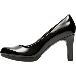 Clarks Womens Pumps(Black Patent)