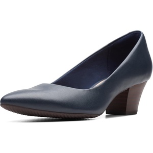 Clarks Women’s Teresa Step(Navy Leather)