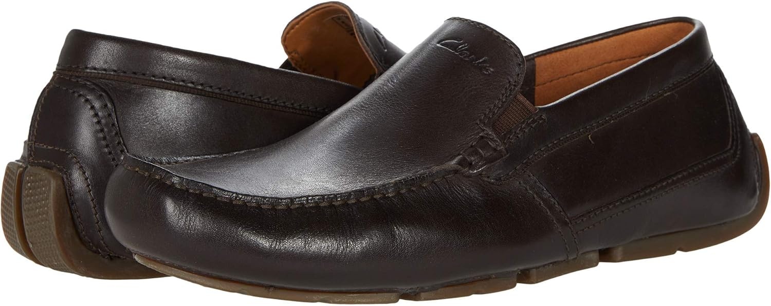 image:imageClarks Mens Markman PlainDark Brown Leather