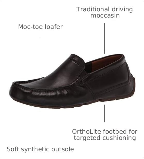 image:imageClarks Mens Markman PlainDark Brown Leather