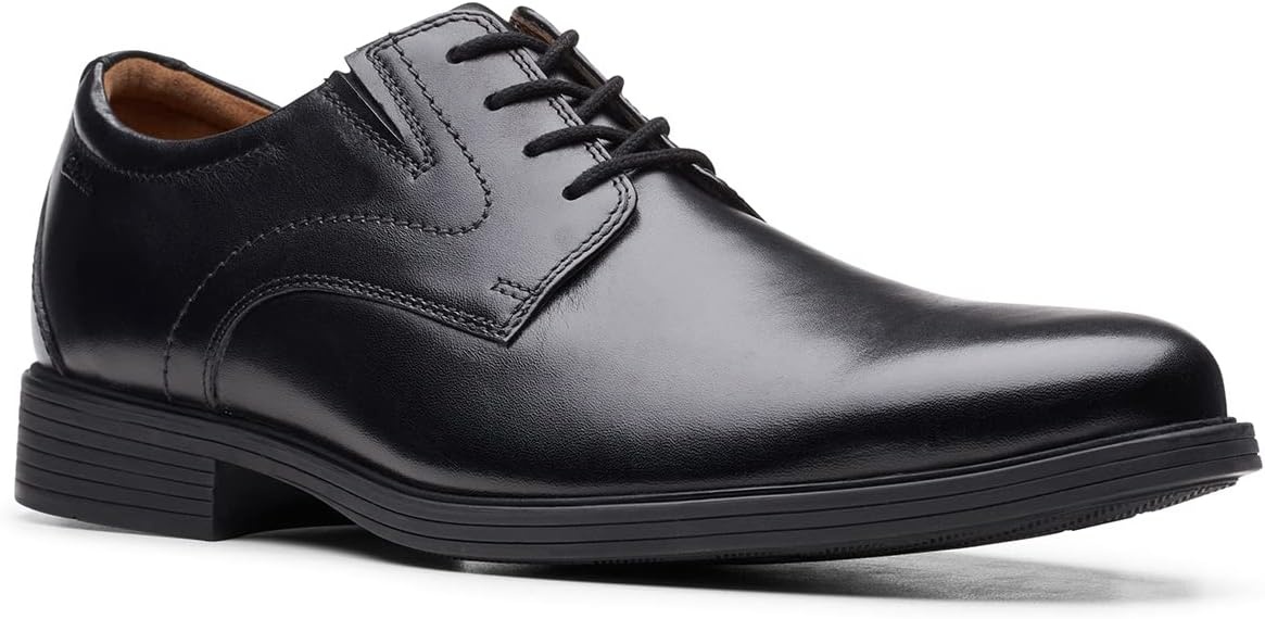 image:imageClarks Mens Whiddon CapBlack Black Leather
