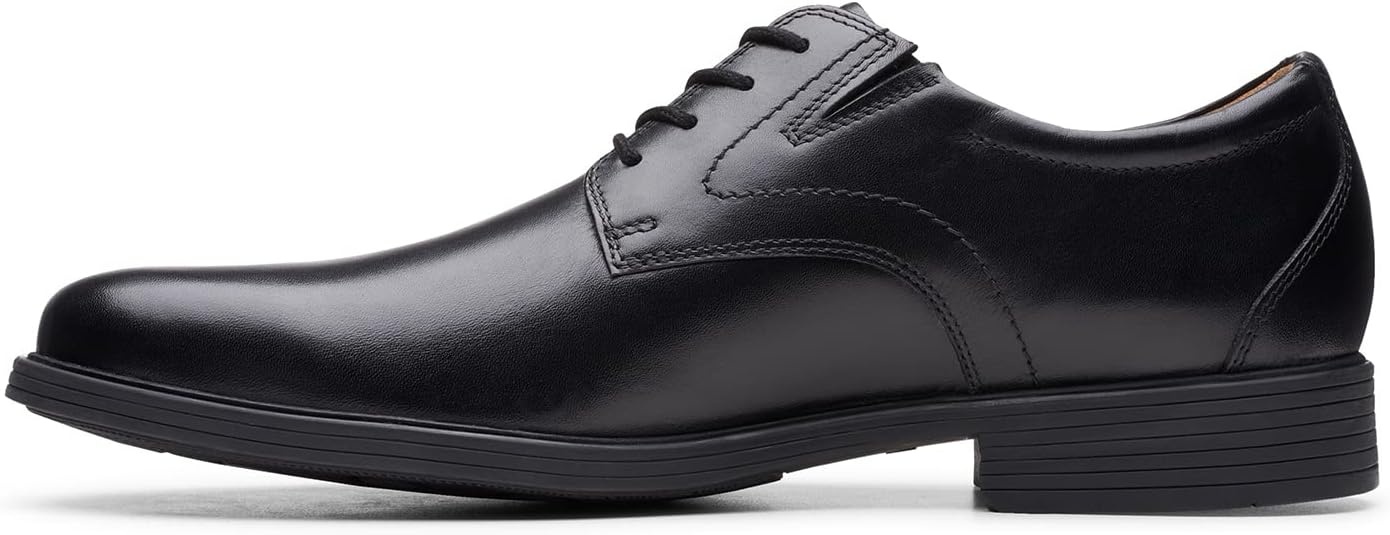 image:imageClarks Mens Whiddon CapBlack Black Leather