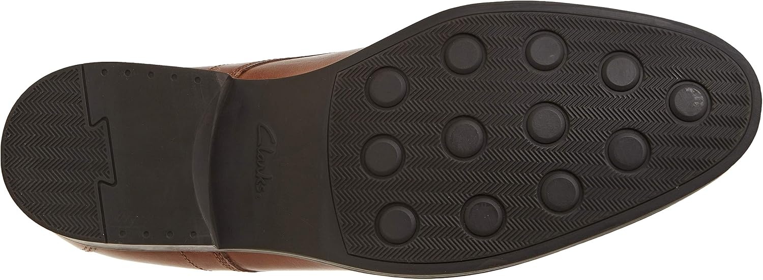 image:imageClarks Mens Whiddon CapDark Tan Lea
