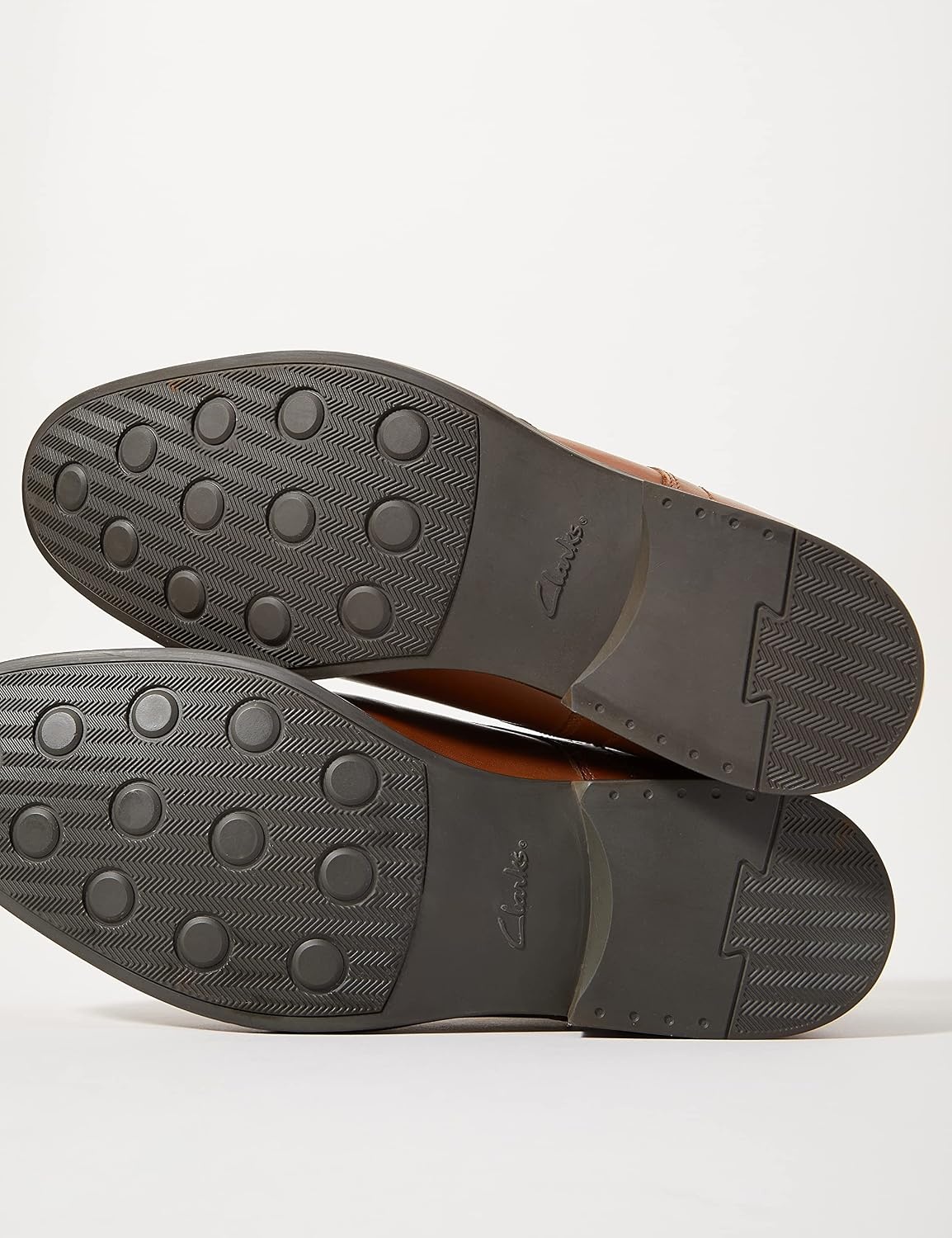 image:imageClarks Mens Whiddon CapDark Tan Lea