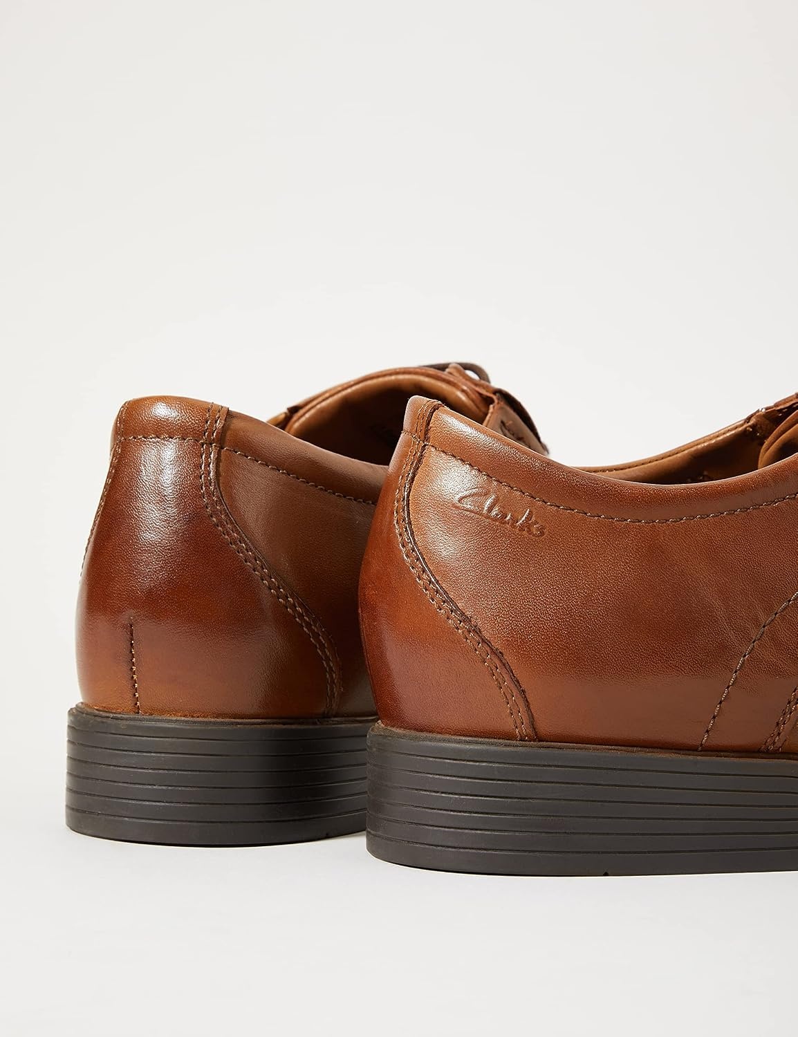 image:imageClarks Mens Whiddon CapDark Tan Lea