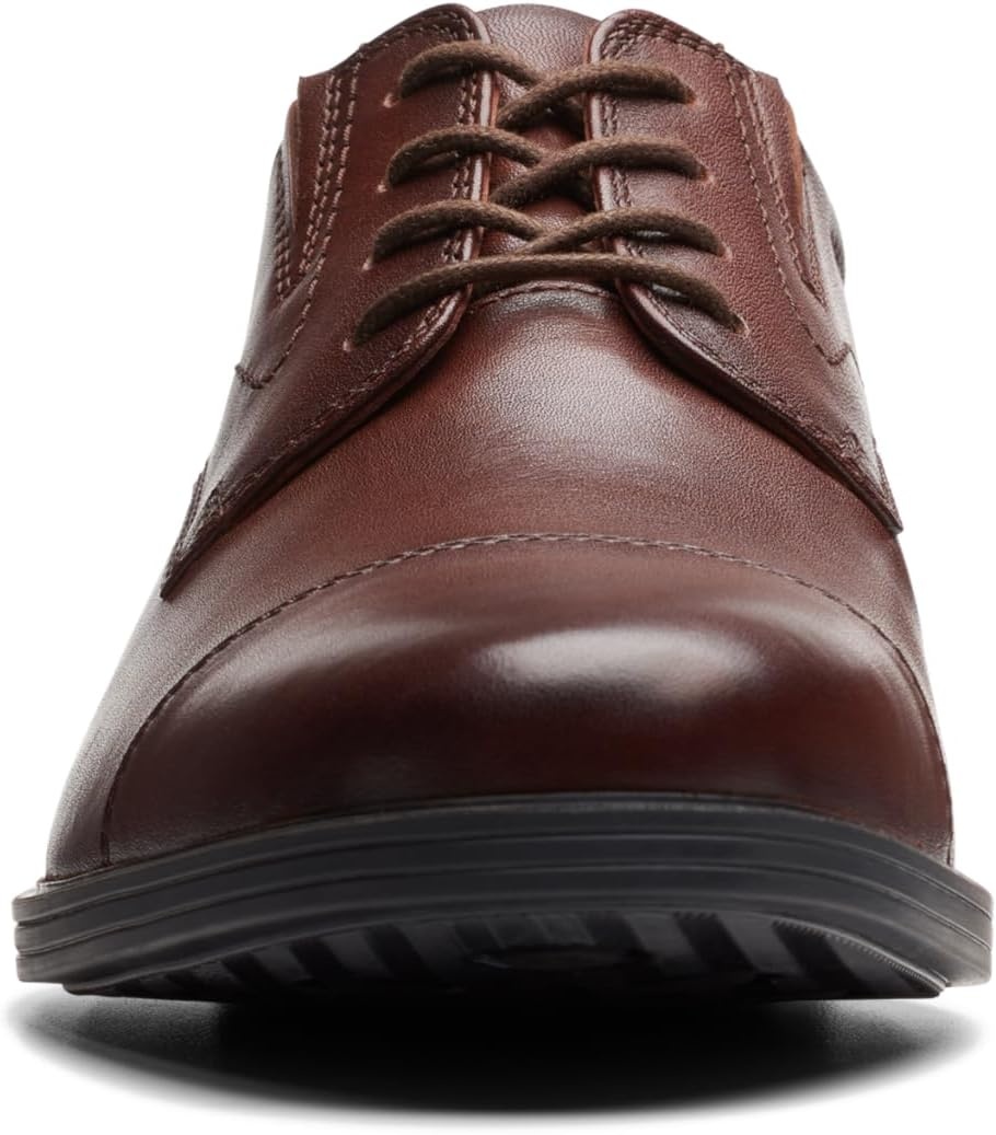 image:imageClarks Mens Whiddon CapMahogany Leather