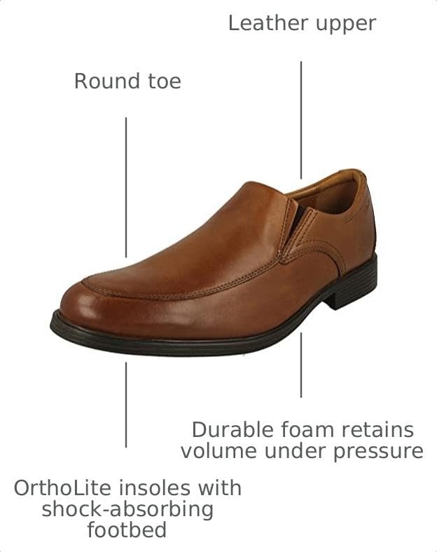 image:imageClarks Whiddon StepDark Tan Lea