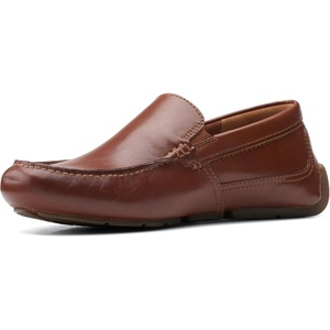 Clarks Men’s Markman Plain(Dark Tan Leather)