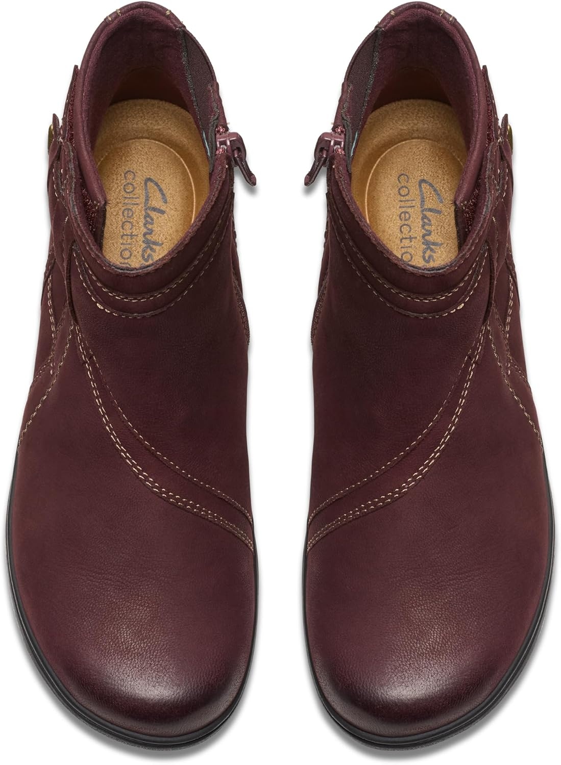 image:imageClarks Womens Carleigh StyleWine Nubuck