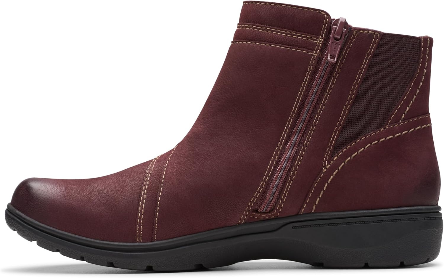 image:imageClarks Womens Carleigh StyleWine Nubuck
