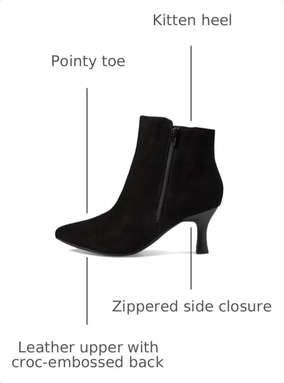 image:imageClarks Womens Kataleyna GlowBlack Suede