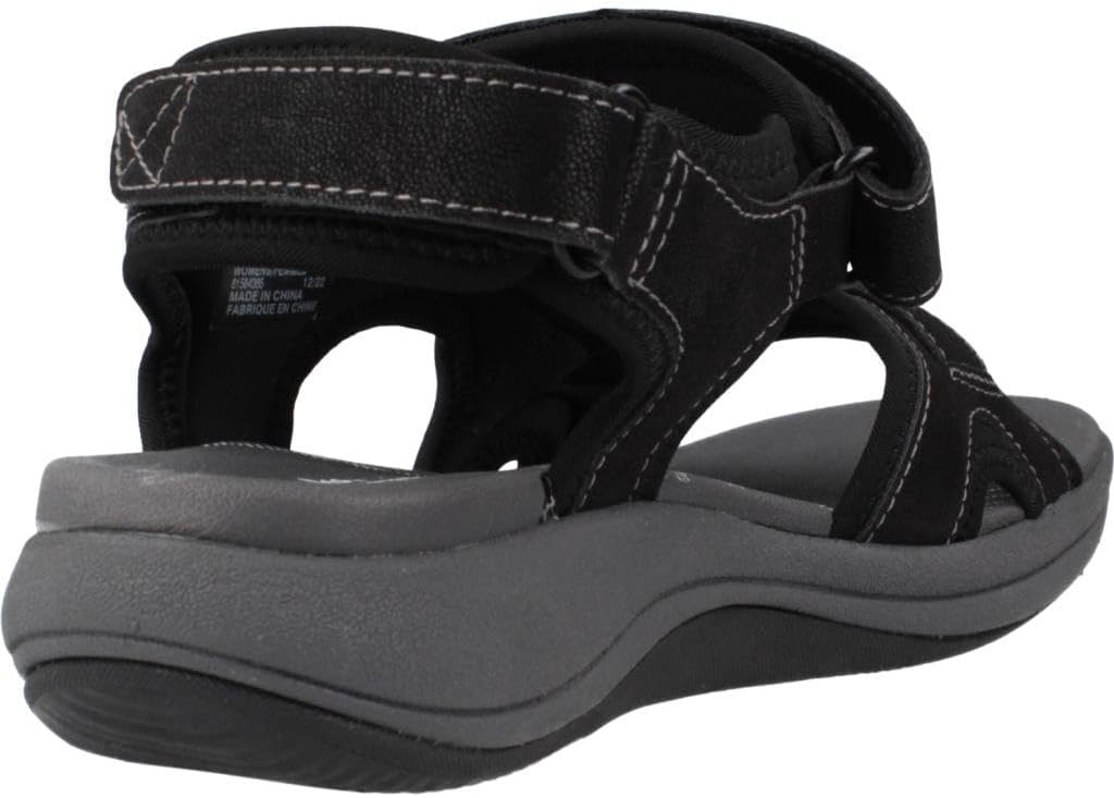 image:imageClarks Womens Mira Bay Flat SandalBlack