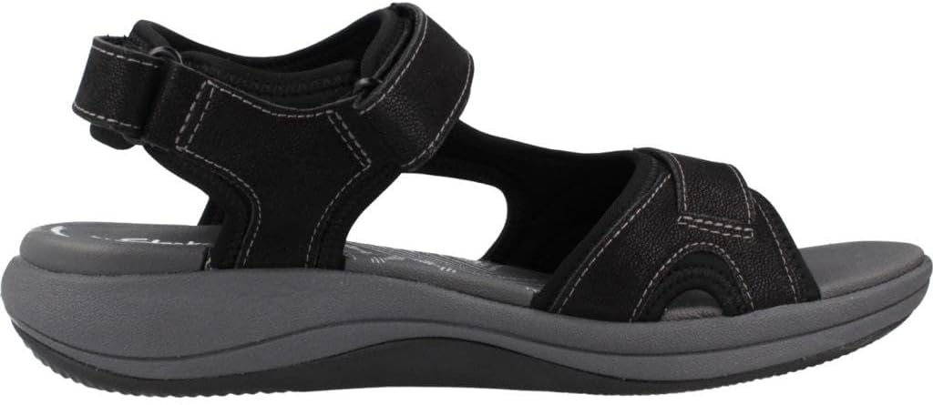 image:imageClarks Womens Mira Bay Flat SandalBlack
