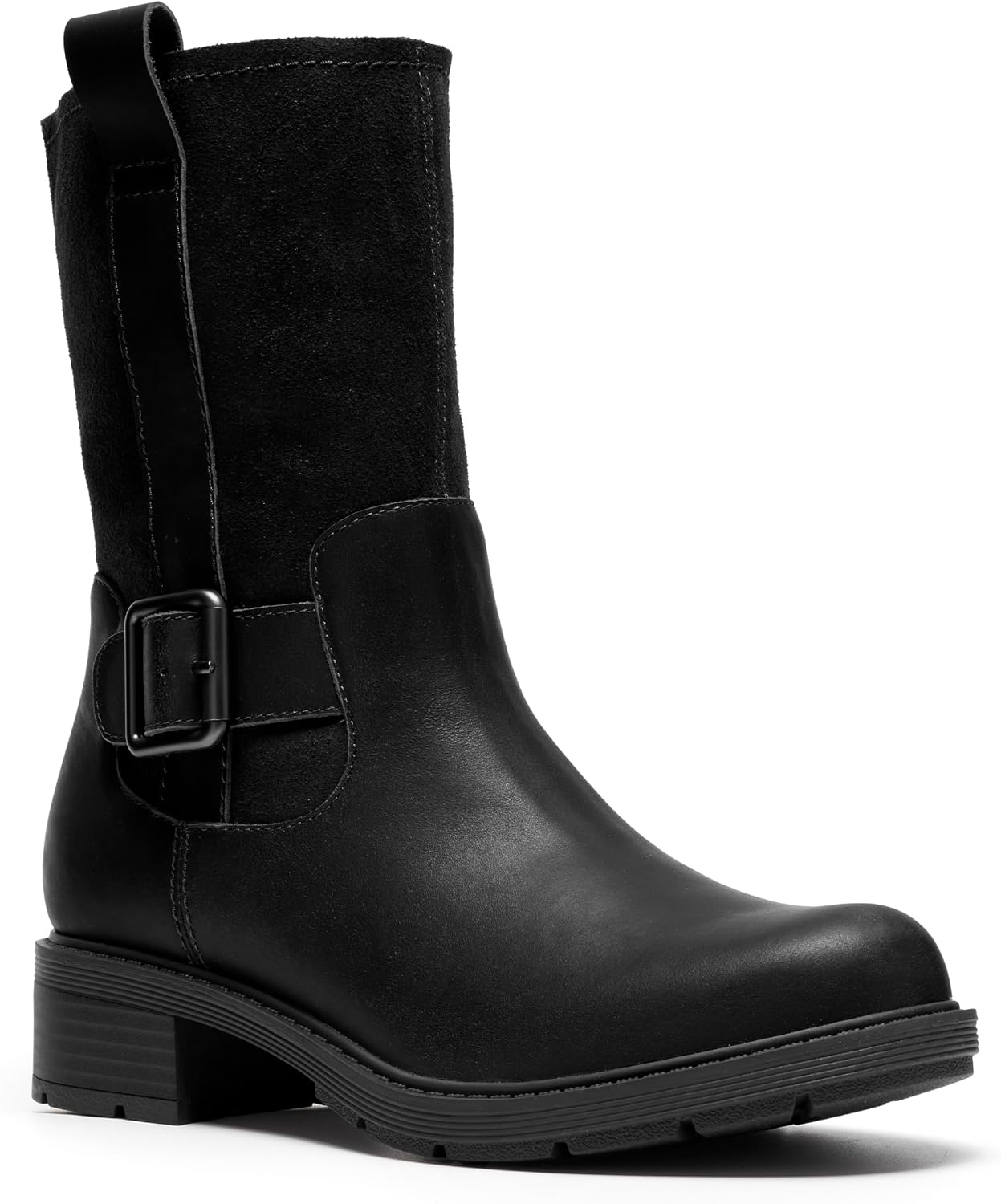 image:imageClarks womens Hearth MidBlack Leather