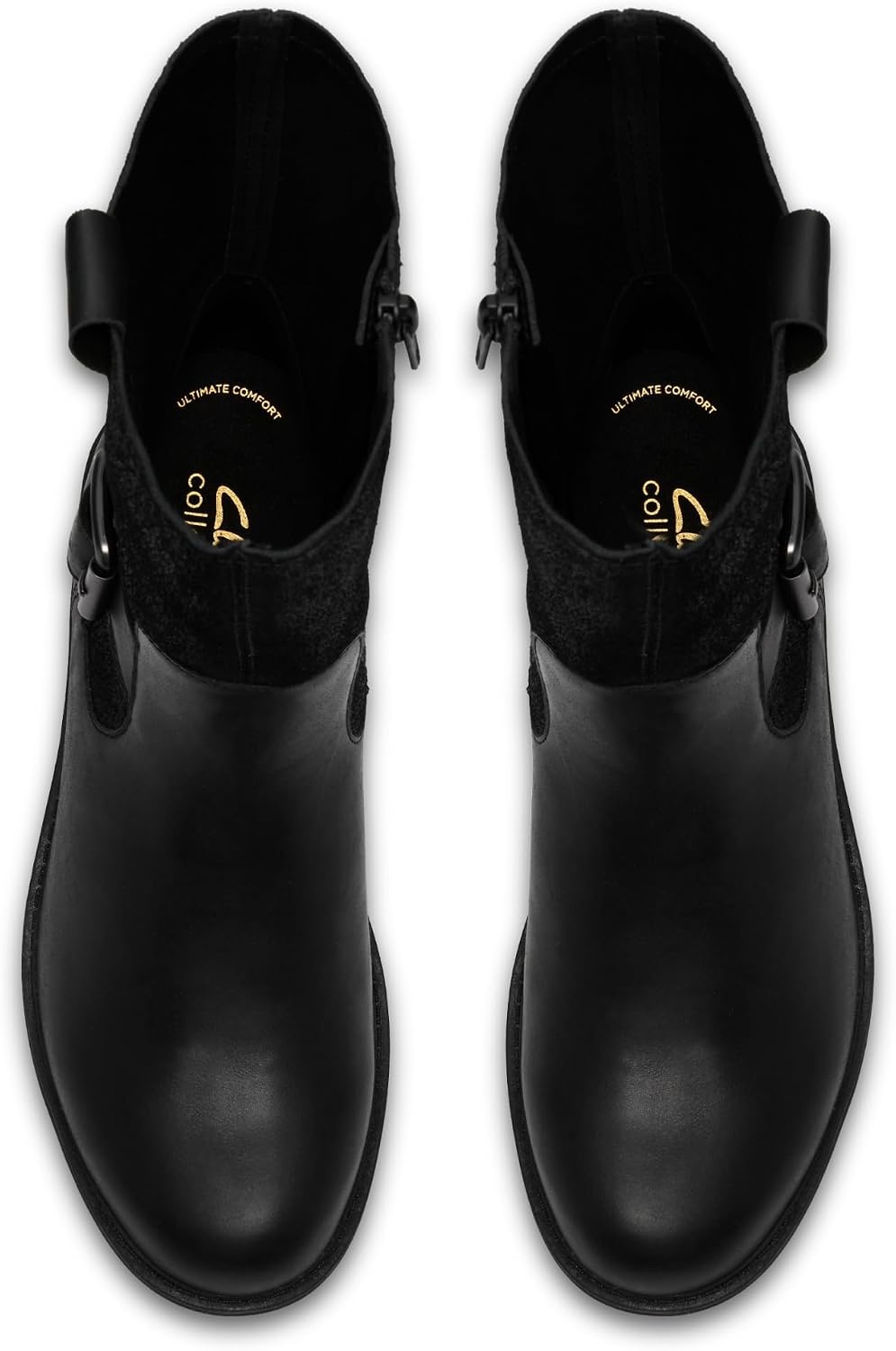 image:imageClarks womens Hearth MidBlack Leather
