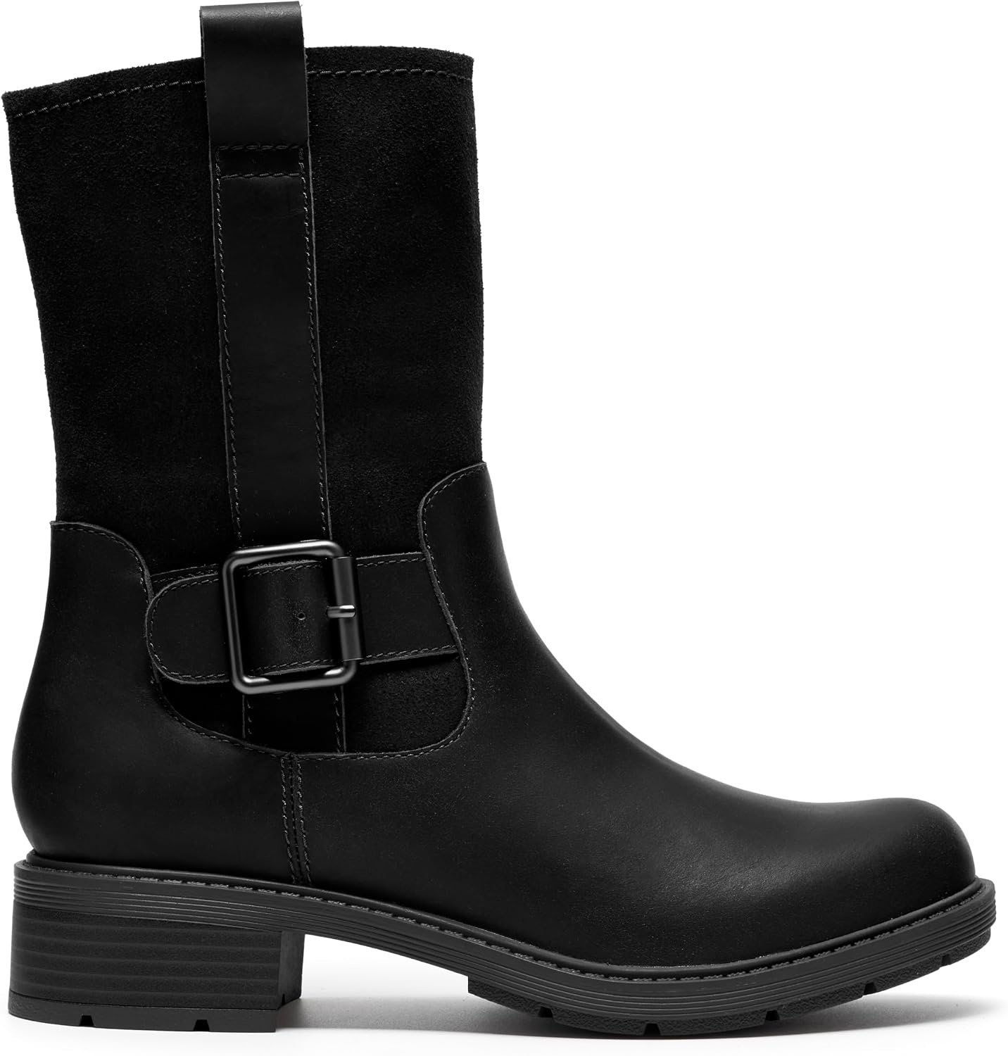 image:imageClarks womens Hearth MidBlack Leather