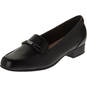 Clarks Women’s Juliet Shine(Black Croc)