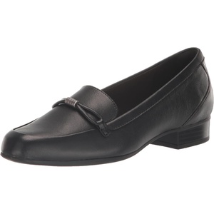 Clarks Women’s Juliet Shine(Black Leather)
