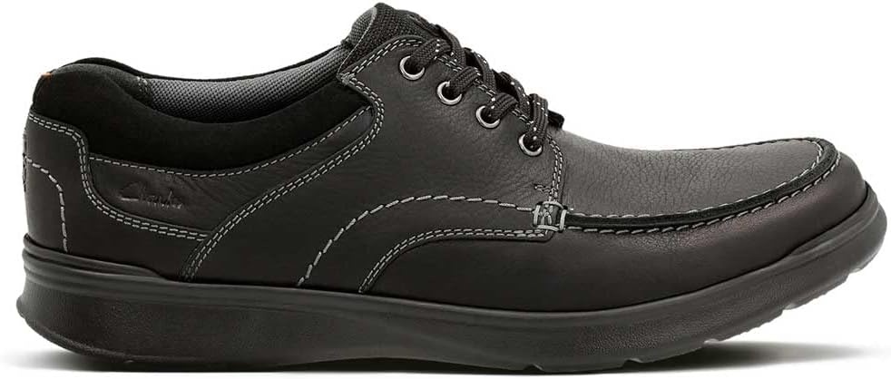 image:imageClarks Mens Cotrell Edge OxfordBlack Black Oily Lea