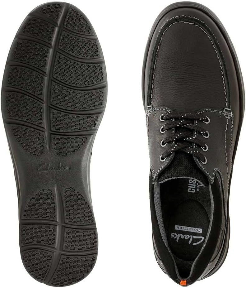 image:imageClarks Mens Cotrell Edge OxfordBlack Black Oily Lea