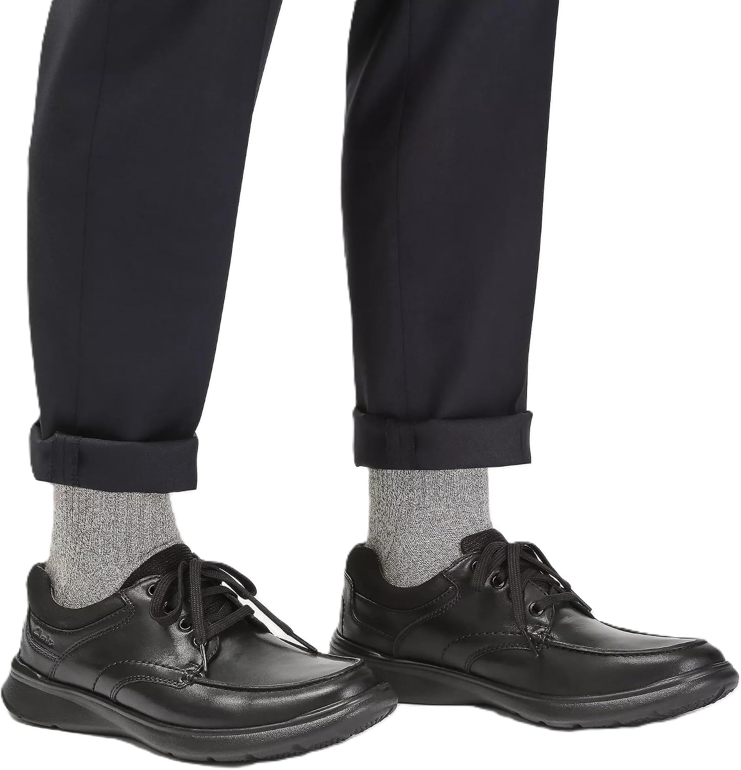 image:imageClarks Mens Cotrell Edge OxfordBlack Blk Smoothlea