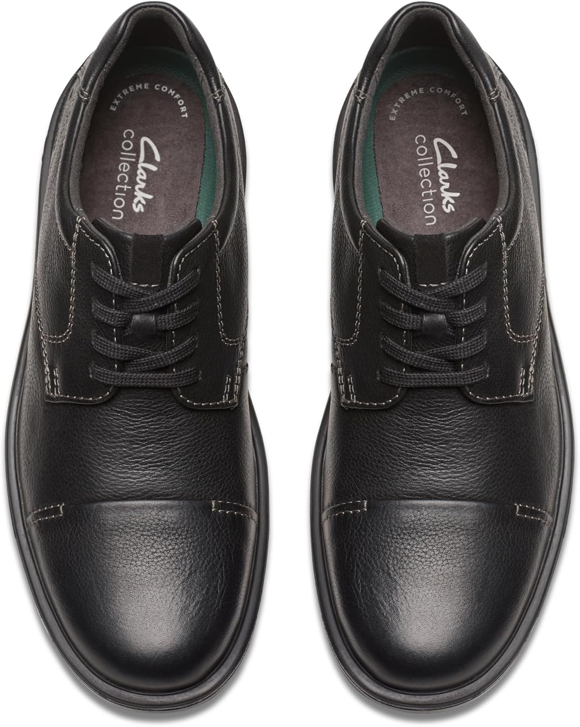 image:imageClarks Mens Gessler CapBlack Tumbled