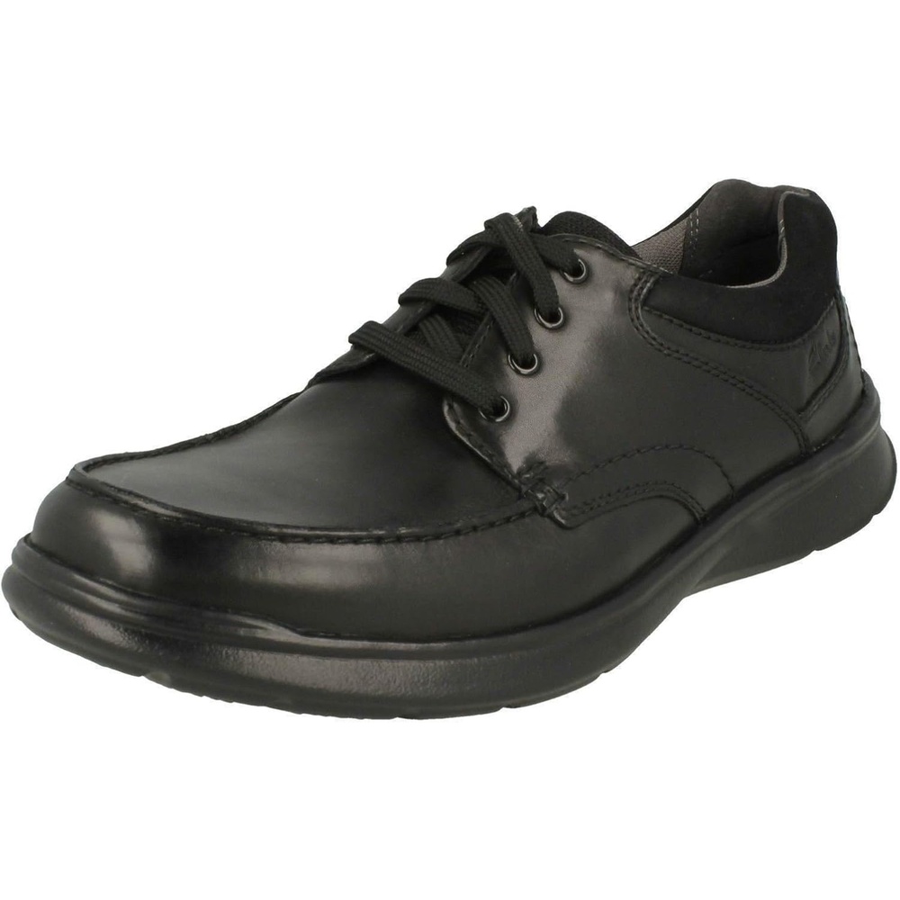 image:imageClarks Mens Cotrell Edge OxfordBlack Blk Smoothlea